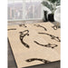 Machine Washable Transitional Peru Brown Rug in a Family Room, wshpat1781org