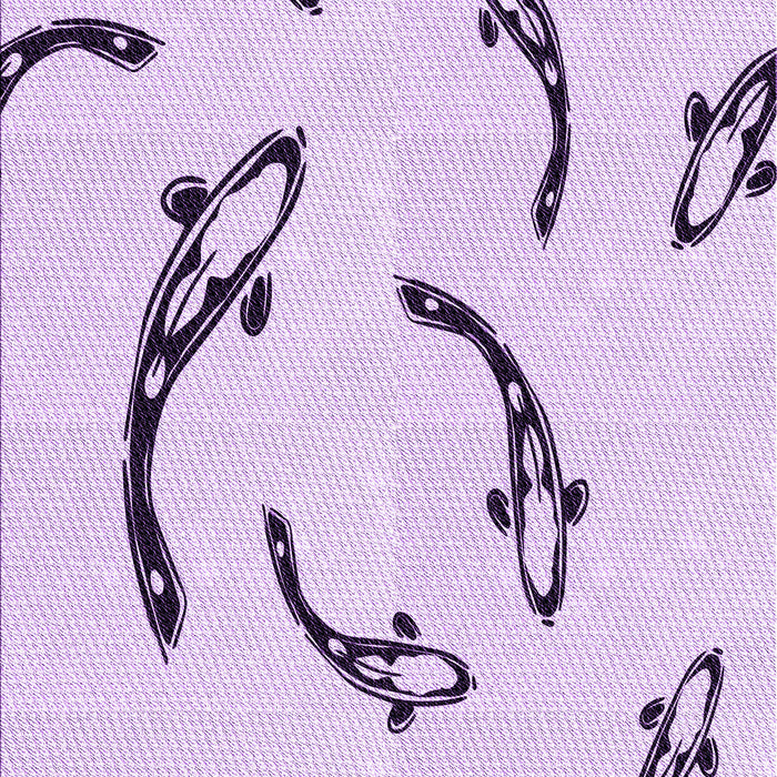 Patterned Lilac Purple Rug, pat1781pur