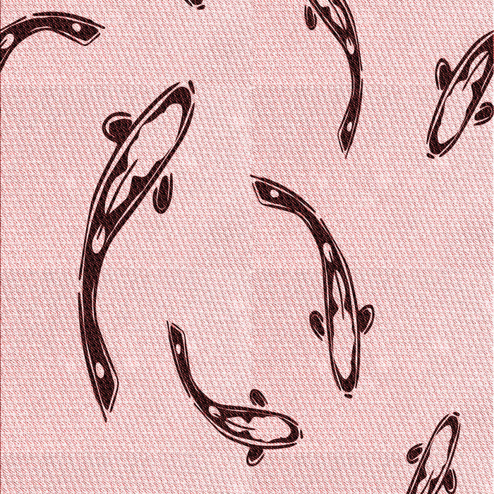 Patterned Pink Rug, pat1781rd