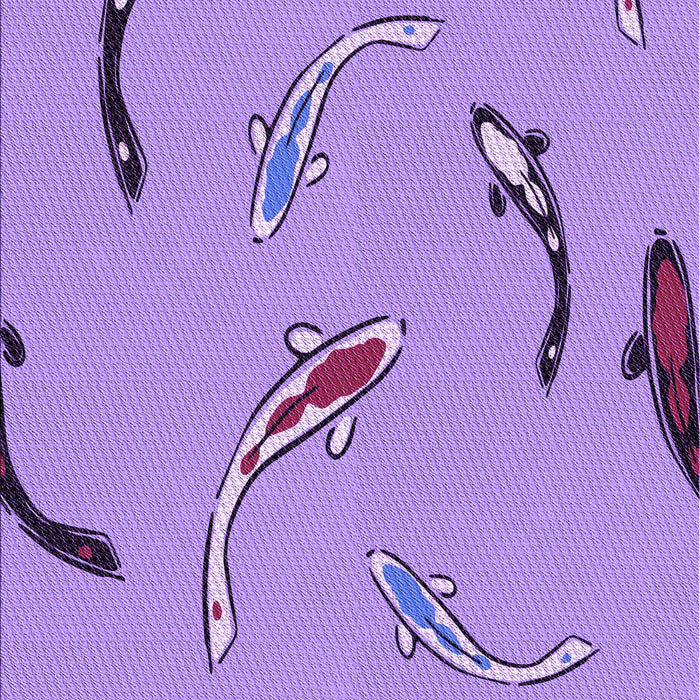 Patterned Bright Lilac Purple Rug, pat1782pur