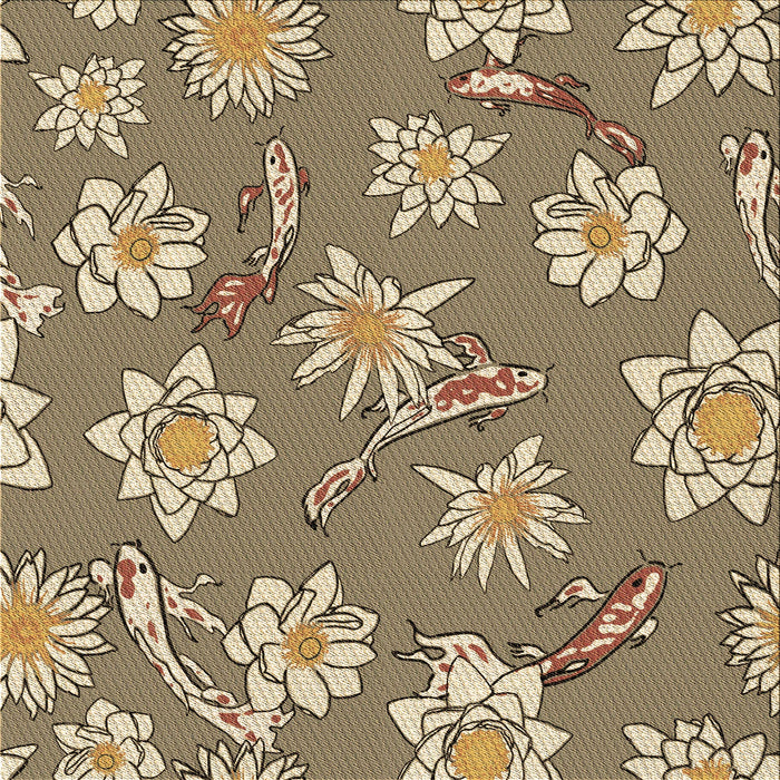 Round Machine Washable Transitional Red Brown Rug, wshpat1783brn