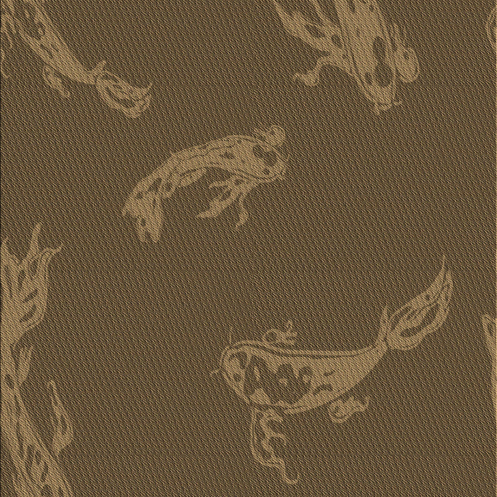 Patterned Bakers Brown Rug, pat1784brn