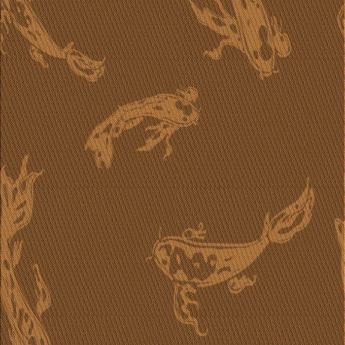 Patterned Red Brown Rug, pat1784org