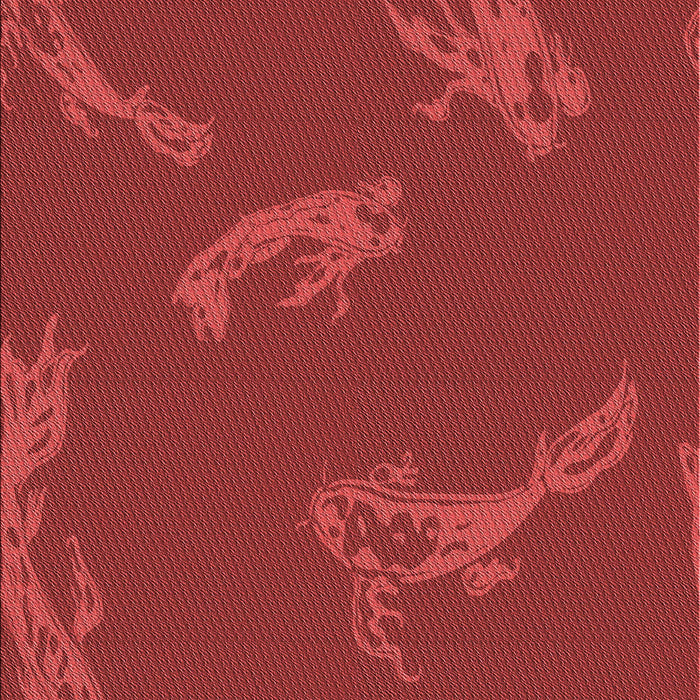 Patterned Red Rug, pat1784rd