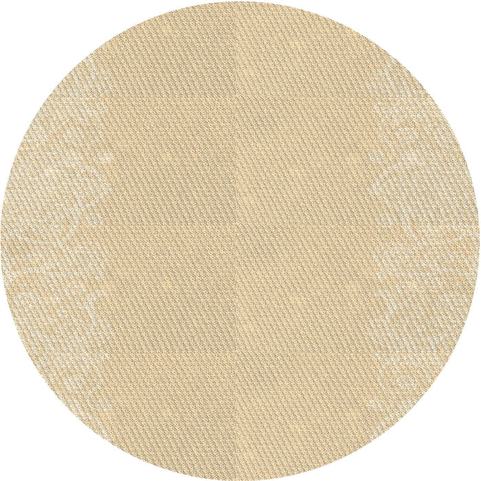 Square Patterned Golden Blonde Gold Rug, pat1786brn
