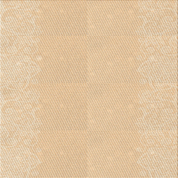 Round Patterned Golden Blonde Gold Rug, pat1786org