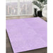 Machine Washable Transitional Violet Purple Rug in a Family Room, wshpat1786pur