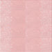 Round Machine Washable Transitional Pastel Red Pink Rug, wshpat1786rd