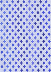 Machine Washable Transitional Lavender Blue Rug, wshpat1787blu