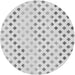 Square Patterned Platinum Gray Rug, pat1787gry