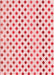 Patterned Red Rug, pat1787rd