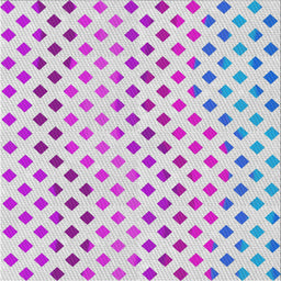 Square Patterned Water Blue Novelty Rug, pat1787