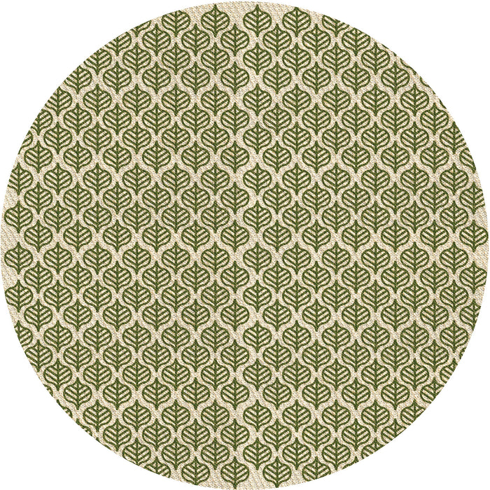 Square Machine Washable Transitional Khaki Gold Rug in a Living Room, wshpat1789brn