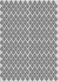 Machine Washable Transitional Gray Rug, wshpat1789gry