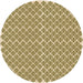 Square Patterned Khaki Gold Rug, pat1789org