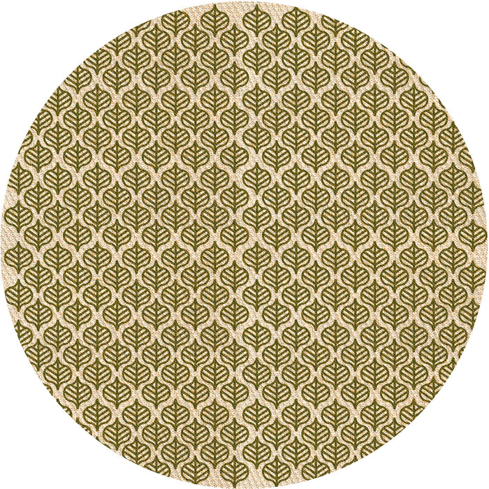 Square Machine Washable Transitional Khaki Gold Rug in a Living Room, wshpat1789org