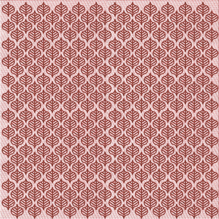 Round Patterned Pink Rug, pat1789rd