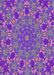Machine Washable Transitional Dark Violet Purple Rug, wshpat178