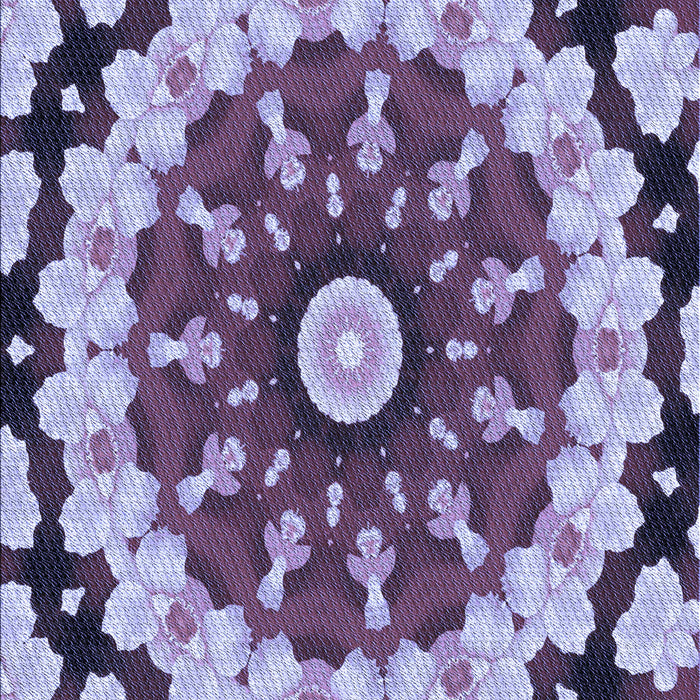 Machine Washable Transitional Purple Rug, wshpat179blu