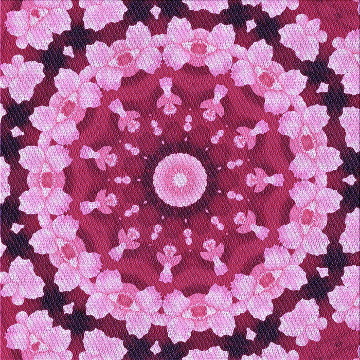 Round Patterned Violet Purple Rug, pat179pur