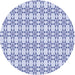 Square Machine Washable Transitional Blue Rug in a Living Room, wshpat1790blu