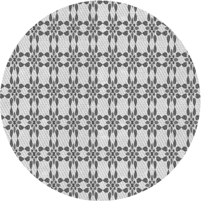 Square Machine Washable Transitional Silver Gray Rug in a Living Room, wshpat1790gry