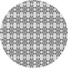 Square Machine Washable Transitional Silver Gray Rug in a Living Room, wshpat1790gry