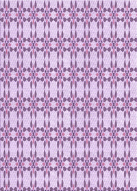 Machine Washable Transitional Blossom Pink Rug, wshpat1790pur