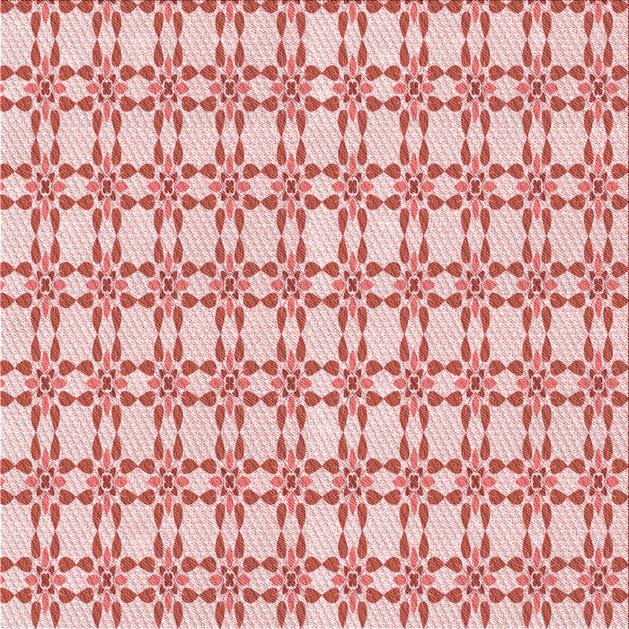 Round Machine Washable Transitional Orange Rug, wshpat1790rd