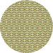 Square Machine Washable Transitional Olive Green Rug in a Living Room, wshpat1791brn