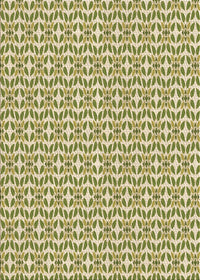 Machine Washable Transitional Olive Green Rug, wshpat1791brn