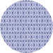 Square Patterned Periwinkle Purple Rug, pat1792blu