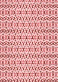 Machine Washable Transitional Deep Rose Pink Rug, wshpat1793rd