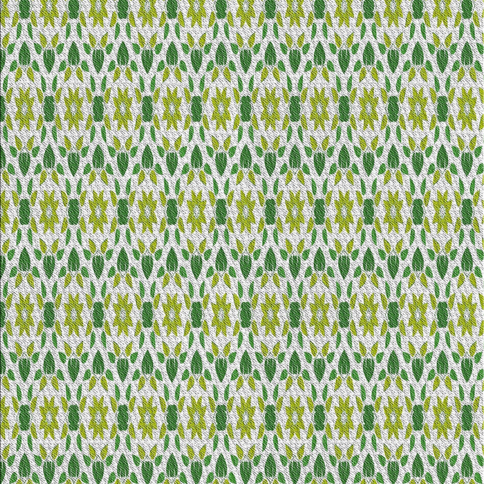 Patterned Forest Green Novelty Rug, pat1793