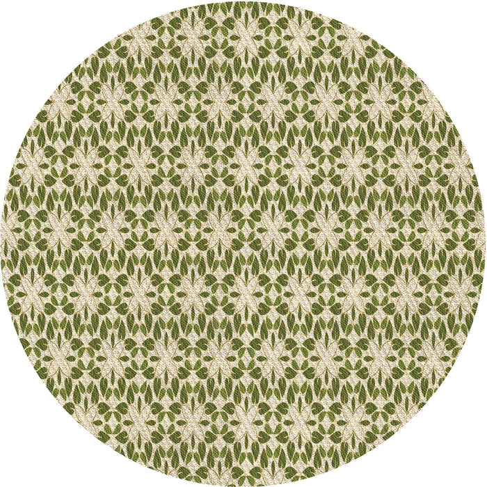 Square Machine Washable Transitional Khaki Gold Rug in a Living Room, wshpat1794brn