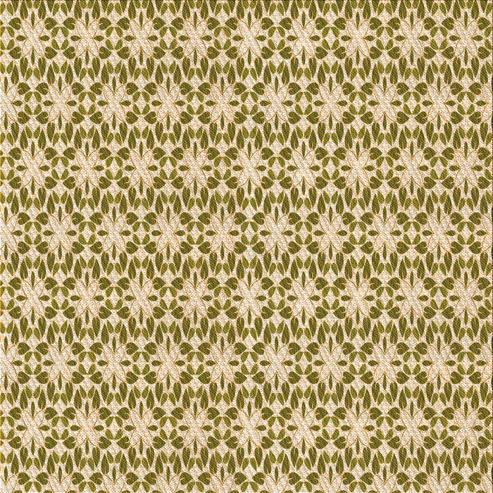 Round Machine Washable Transitional Brown Gold Rug, wshpat1794org