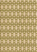 Patterned Brown Gold Rug, pat1794org