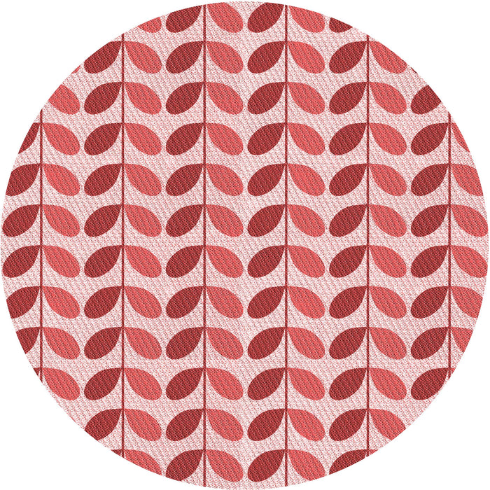 Square Machine Washable Transitional Pink Rug in a Living Room, wshpat1795rd