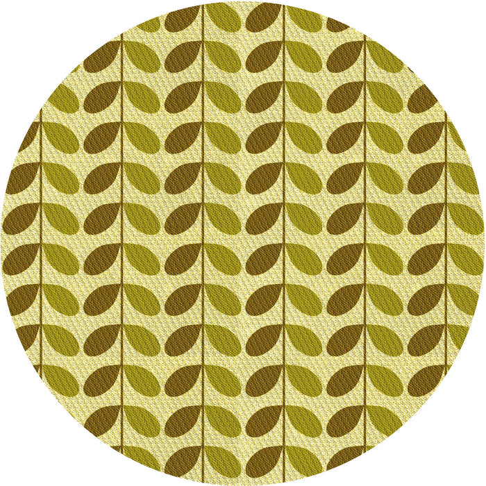 Square Patterned Dark Bisque Brown Rug, pat1795yw