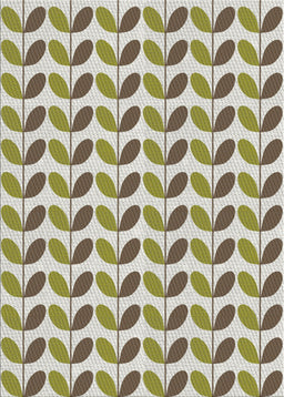 Machine Washable Transitional Brown Rug, wshpat1795