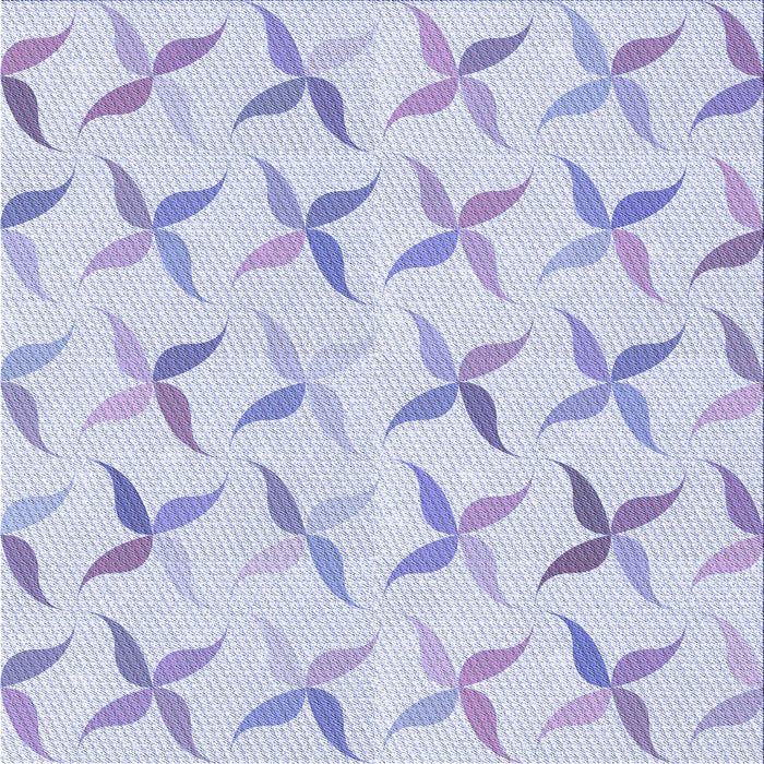 Round Machine Washable Transitional Lavender Blue Rug, wshpat1796blu