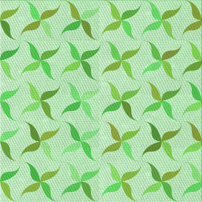 Round Machine Washable Transitional Light Green Rug, wshpat1796grn