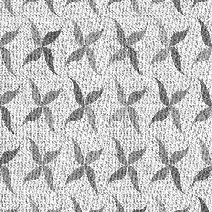 Patterned Platinum Gray Rug, pat1796gry