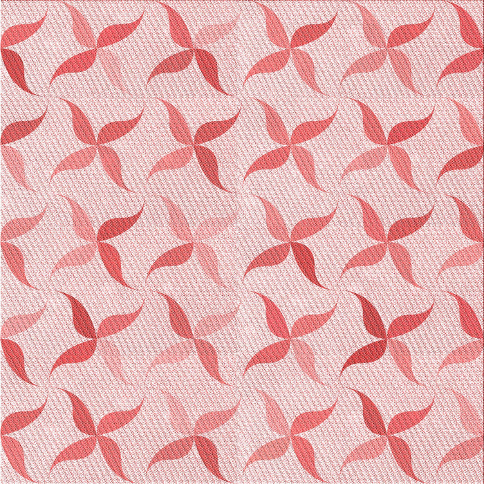 Round Patterned Light Rose Pink Rug, pat1796rd