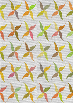 Machine Washable Transitional Brown Rug, wshpat1796