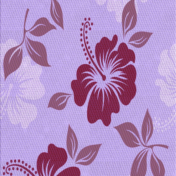 Machine Washable Transitional Orchid Purple Rug, wshpat1797pur