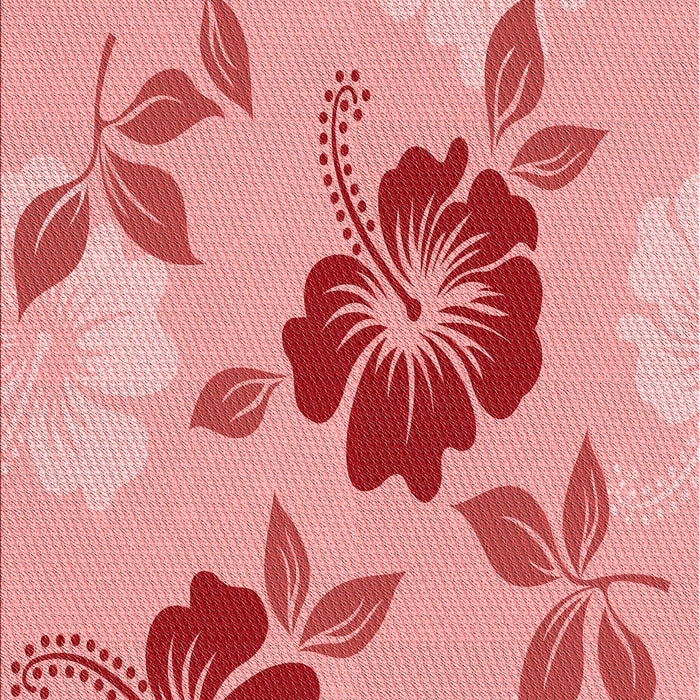 Machine Washable Transitional Pastel Pink Rug, wshpat1797rd