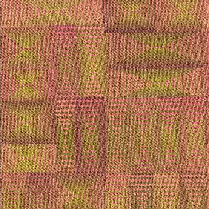 Patterned Orange Rug, pat18org