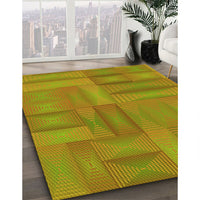 Patterned Brown Rug, pat18yw