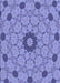 Patterned Slate Blue Rug, pat180blu